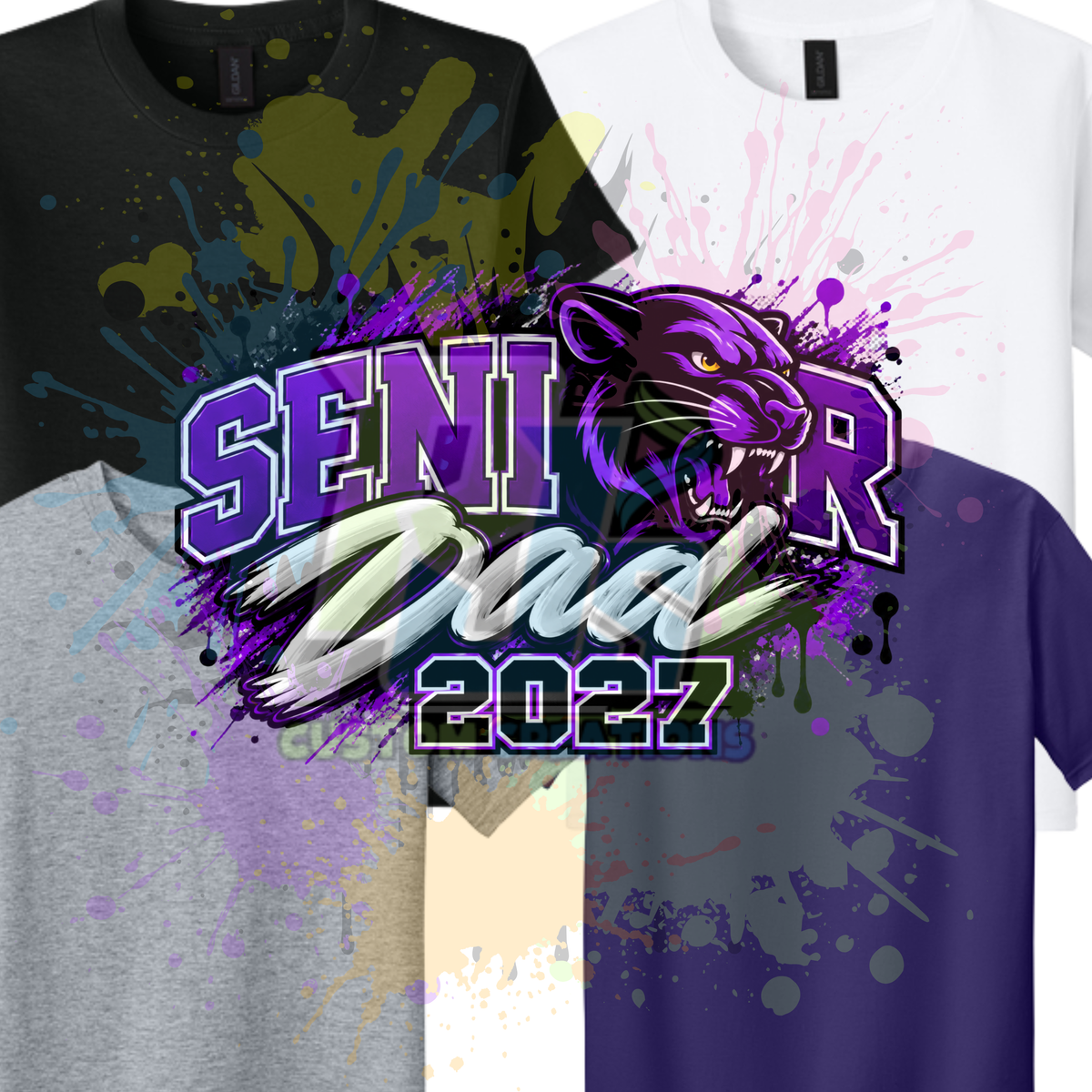 CHS Senior Dad 2027 Gildan Softstyle & Jerzees Nublend