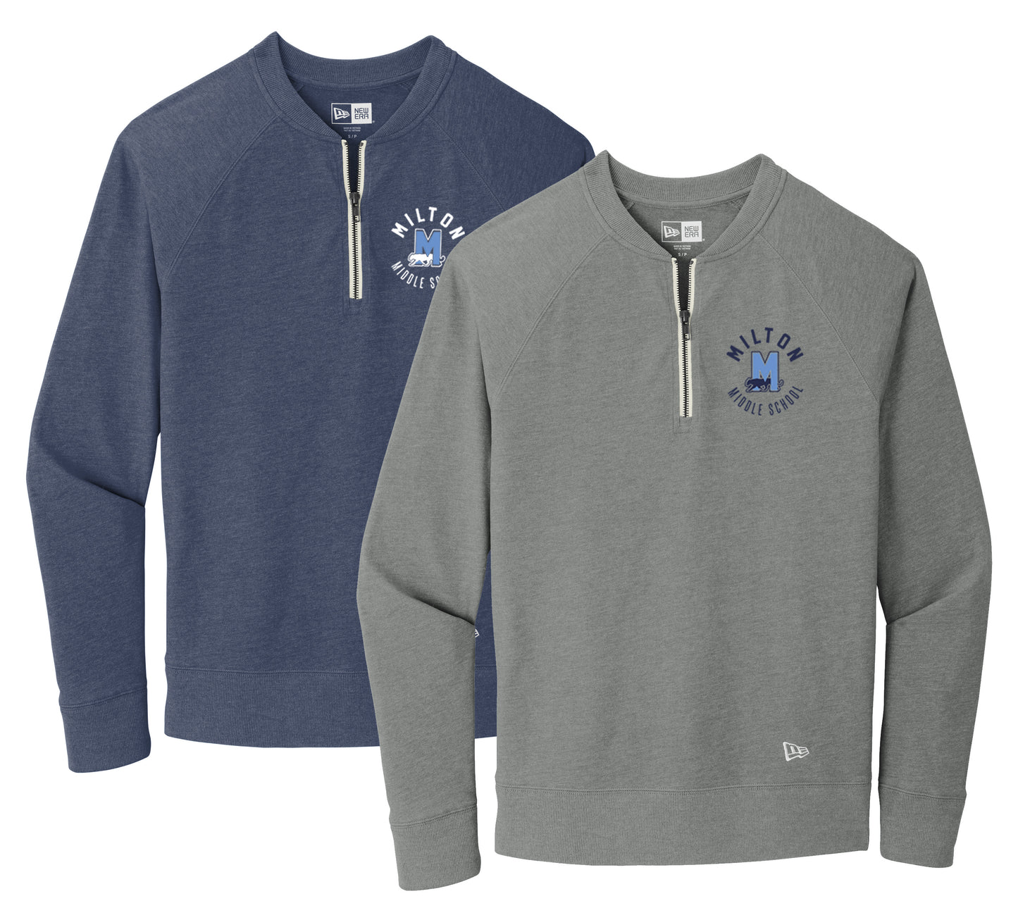 New Era ® Sueded Cotton Blend 1/4-Zip Pullover (NEA123) D13EMB