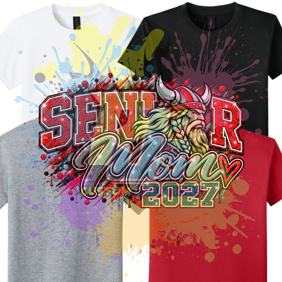 SV Senior Mom 2027 Gildan Softstyle & Jerzees Nublend