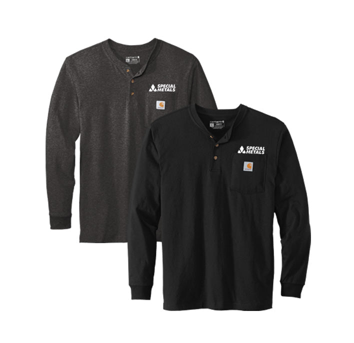 Carhartt® Long Sleeve Henley T-Shirt CTK128