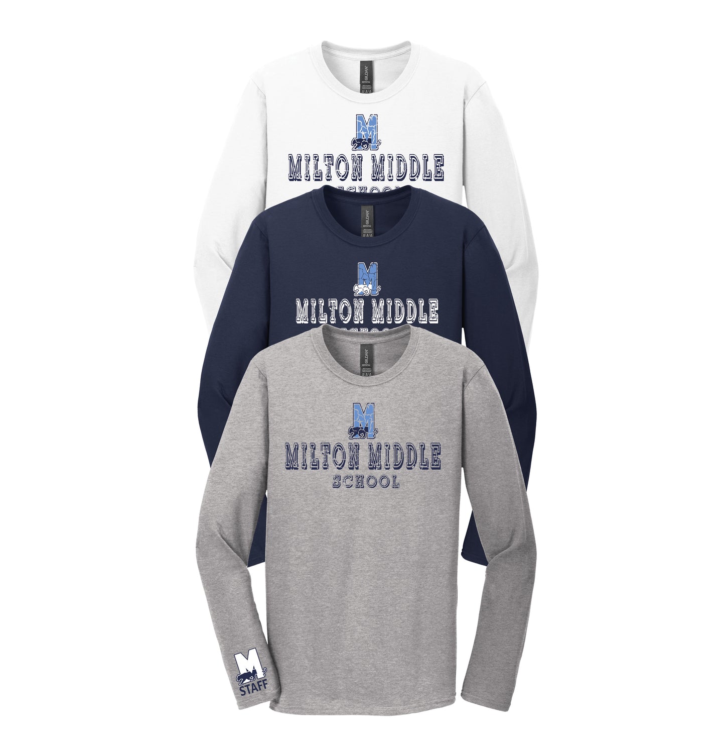 Gildan Soft style® Long Sleeve T-Shirt (64400) D2