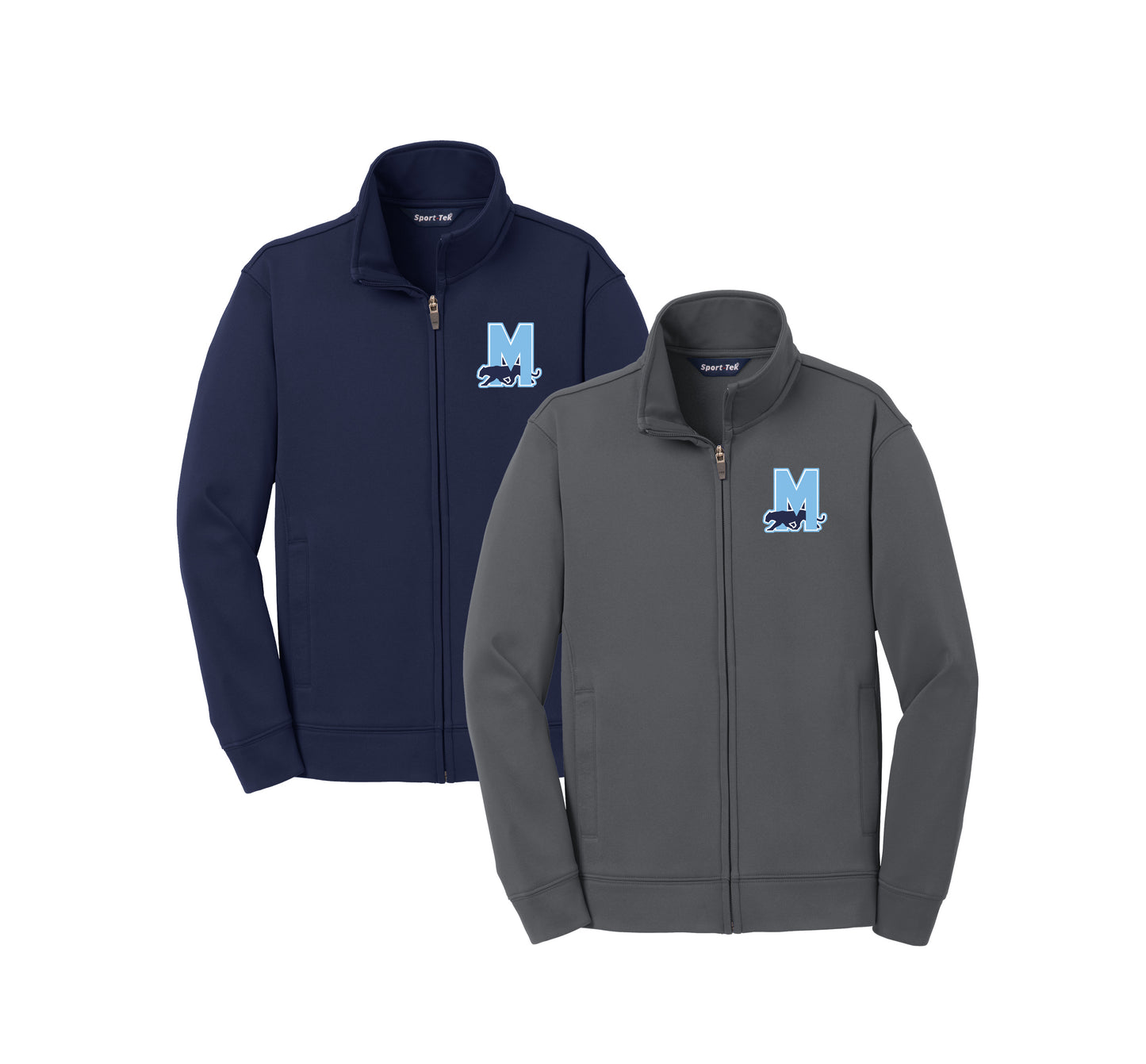 Sport-Tek® Youth Sport-Wick® Fleece Full-Zip Jacket (YST241) D13EMB