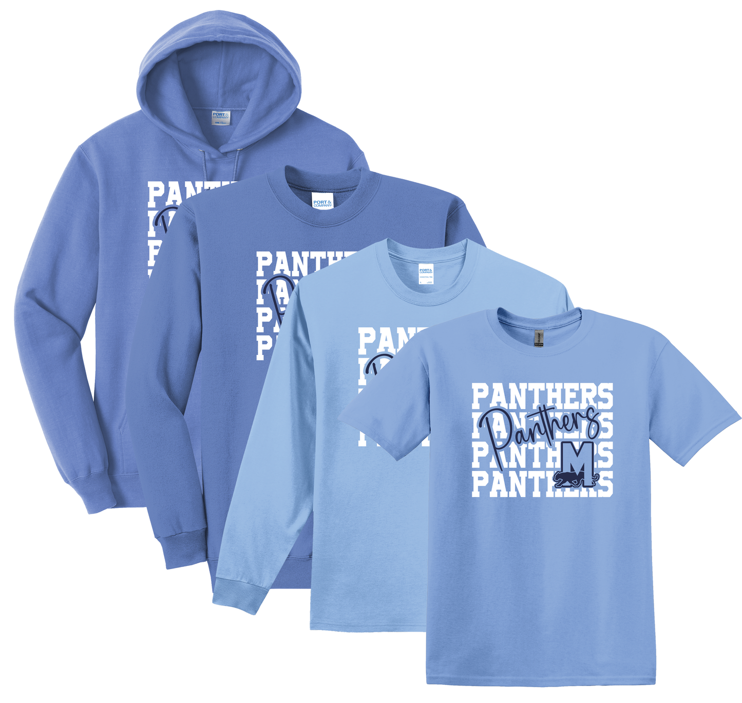 Gildan Softstyle® T-Shirt and Port & Company® Long Sleeve, Crewneck Sweatshirt, Hoodie D11