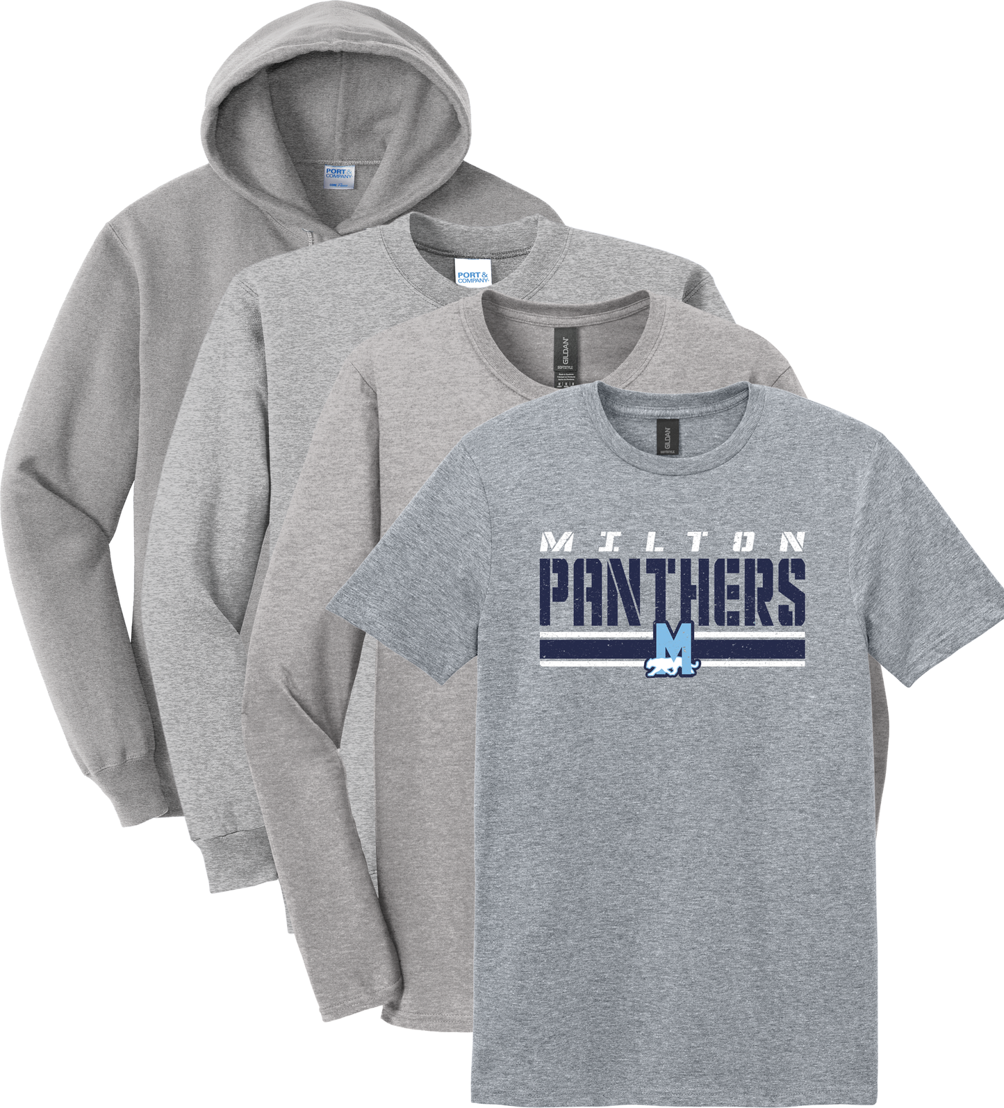 Gildan Softstyle® T-Shirt, Long Sleeve / Port & Company®, Crewneck Sweatshirt, Hoodie D10