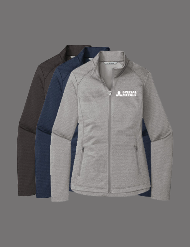 Port Authority ® Ladies Diamond Heather Fleece Full-Zip Jacket SN- L249