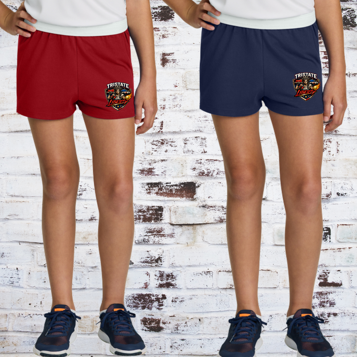 YOUTH Sport-Tek® Girls Jersey Knit Squad Short YGST311