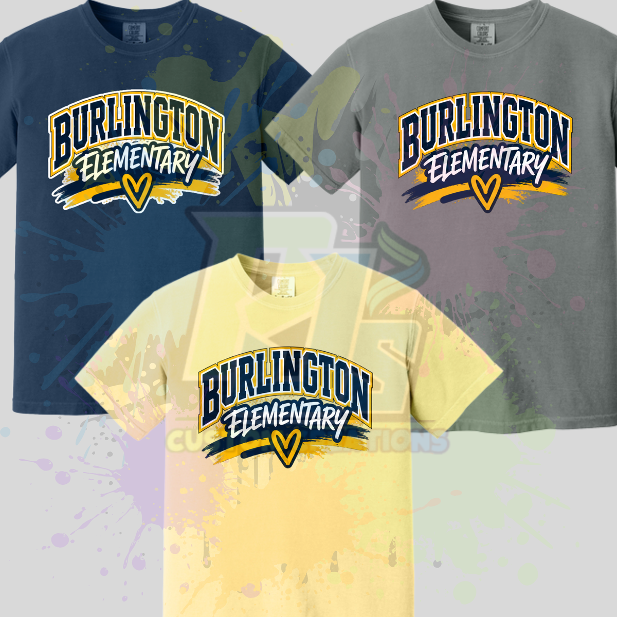 Burlington Elementary Design 1 Comfort Colors 1717