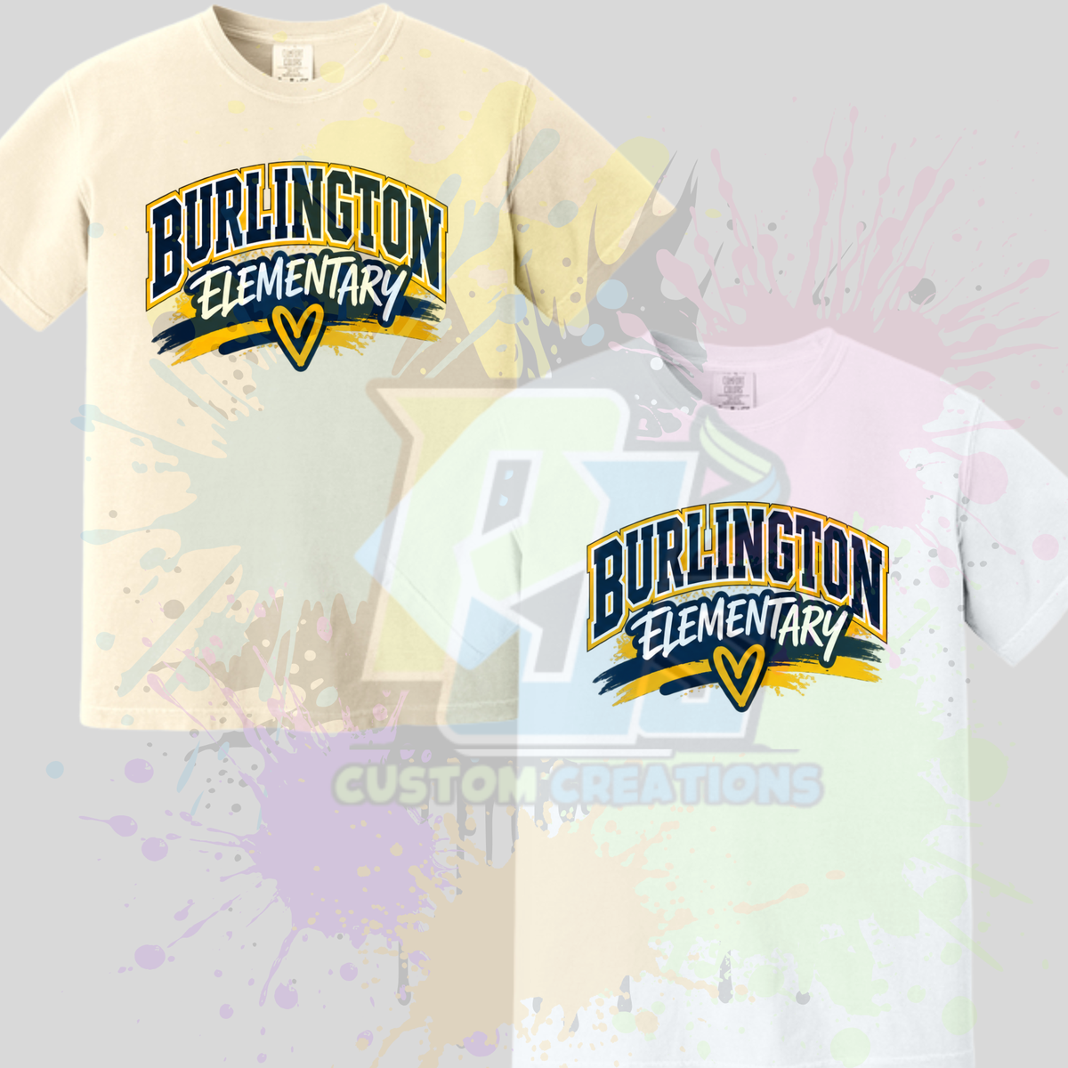 Burlington Elementary Design 1 Comfort Colors 1717