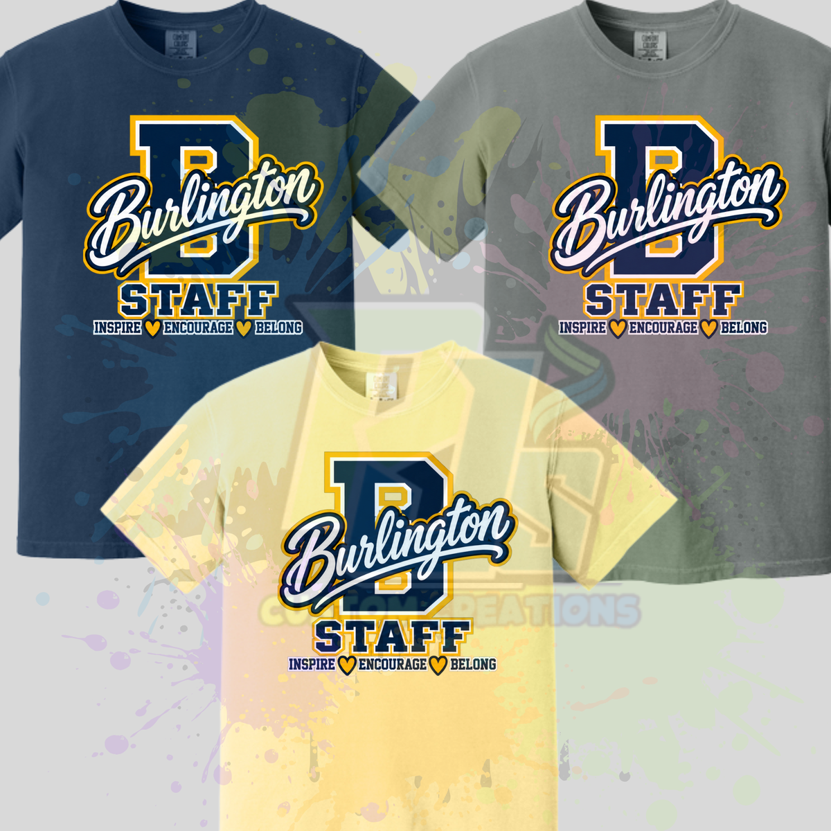 Burlington Elementary Design 4 Comfort Colors 1717