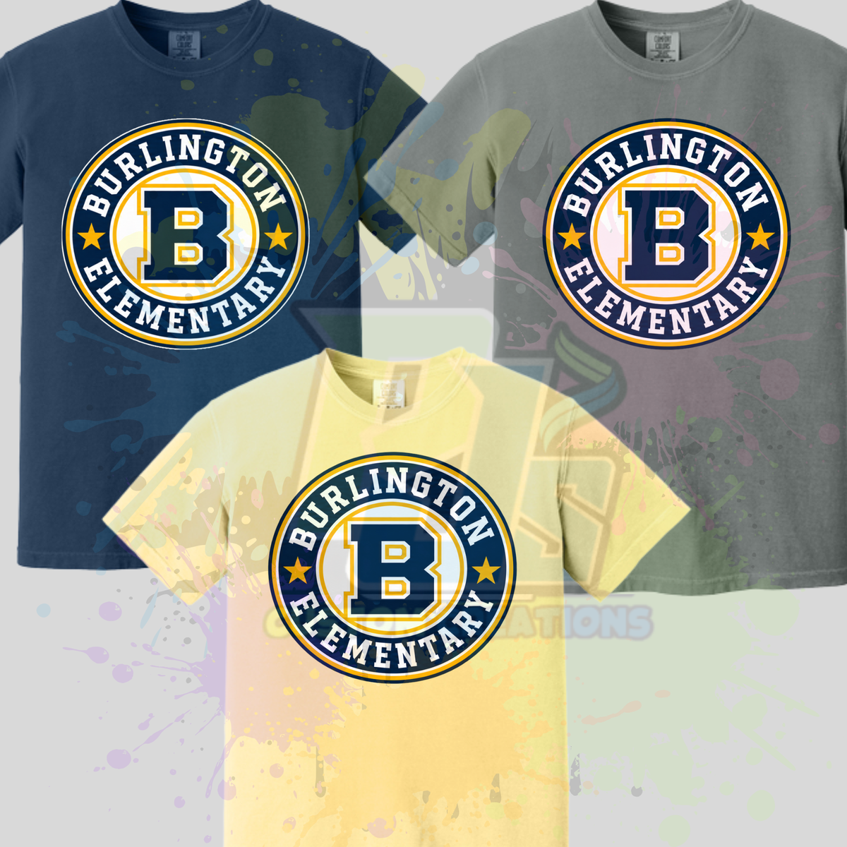 Burlington Elementary Design 5 Comfort Colors 1717
