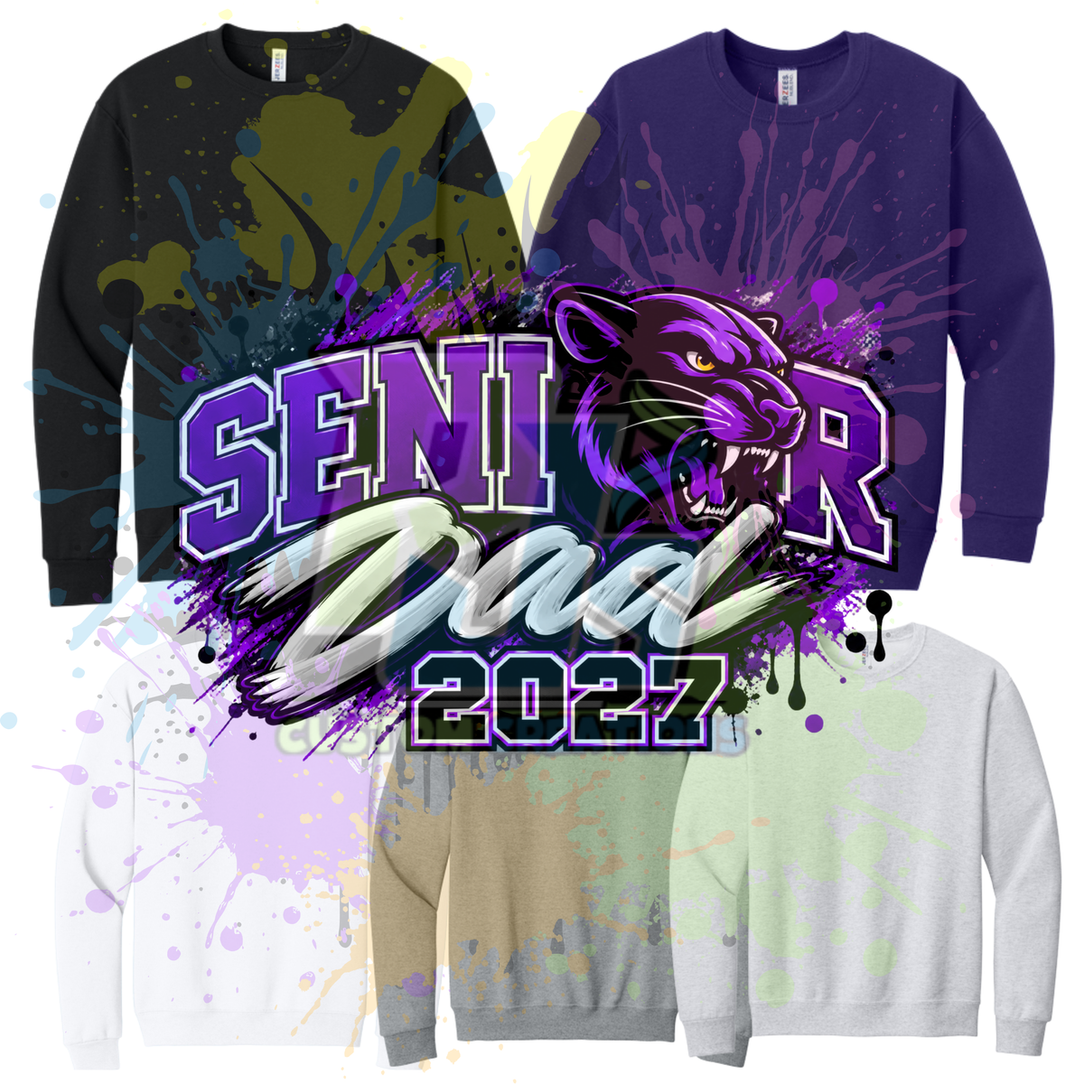 CHS Senior Dad 2027 Gildan Softstyle & Jerzees Nublend