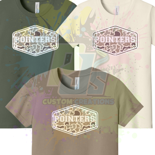 Pointers Camo Patch 64000