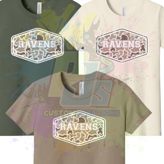 Raven Camo Patch 64000