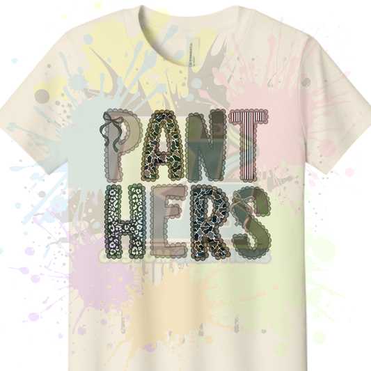Camo and Lace Panthers BC3001