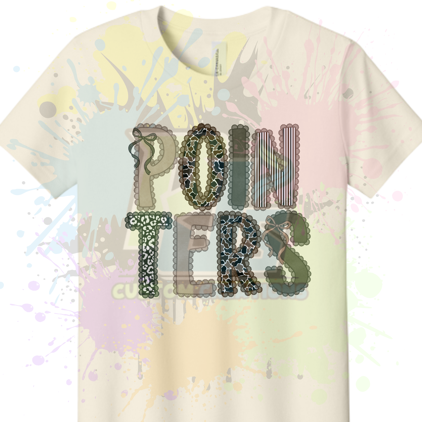 Camo and Lace Pointers BC3001