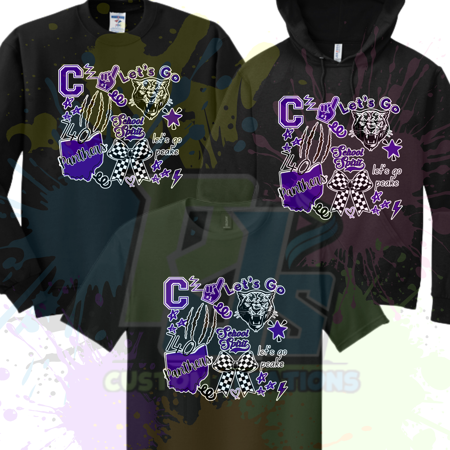 Chesapeake Collage- Black or Gray