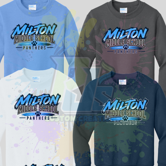 Design 4 Port & Co® Core Fleece Crewneck Sweatshirt PC78