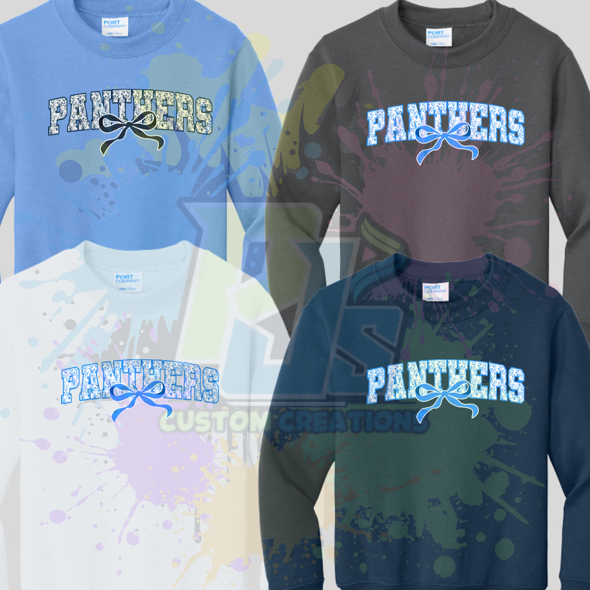Design 8 Port & Co® Core Fleece Crewneck Sweatshirt PC78
