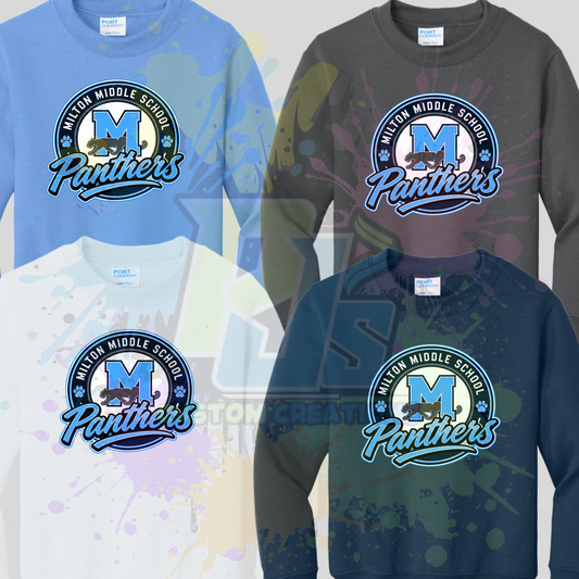 Design 2 Port & Co® Core Fleece Crewneck Sweatshirt PC78
