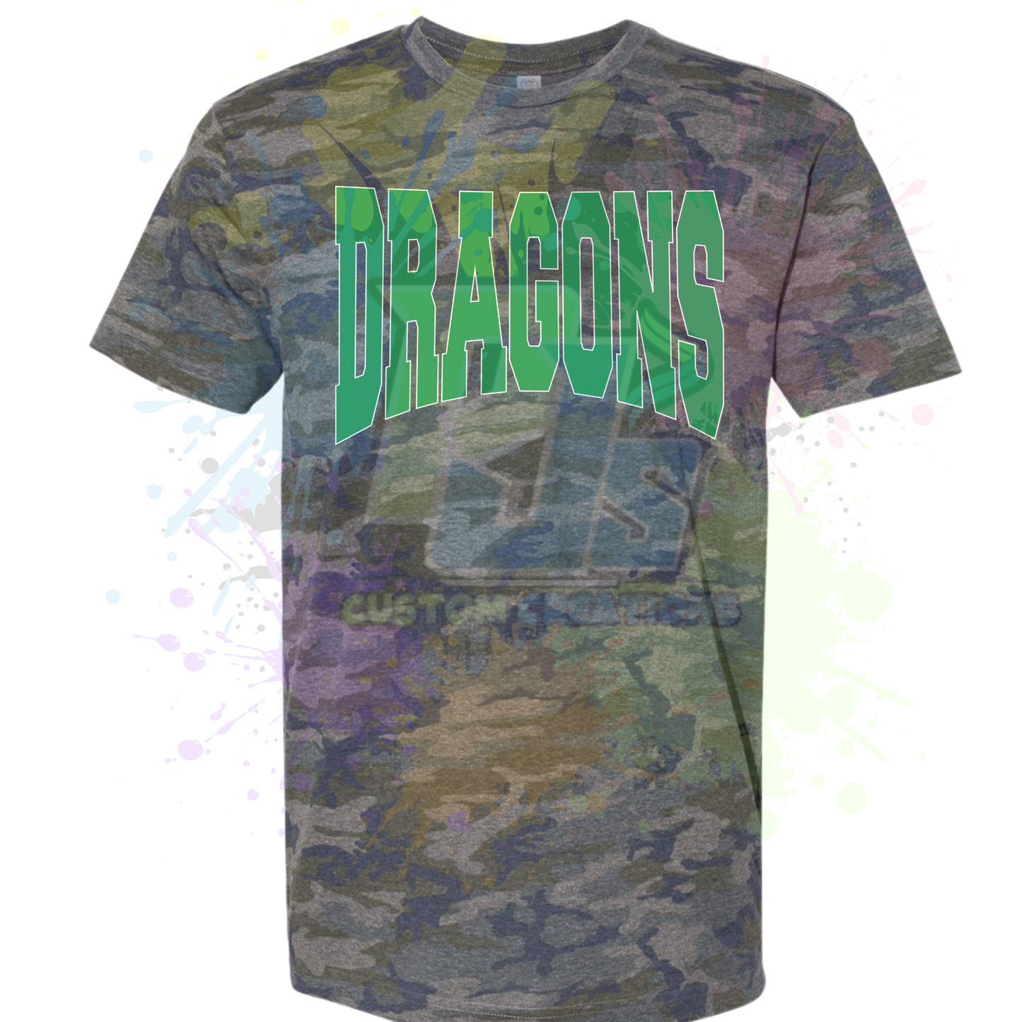 Dragons LAT Camo Tee