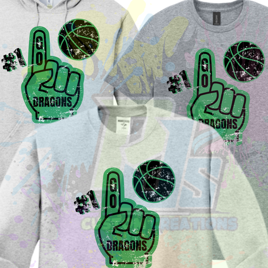 Spirit Finger Basketball