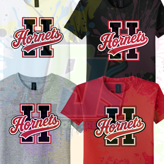 Hornets H Gildan Softstyle 64000