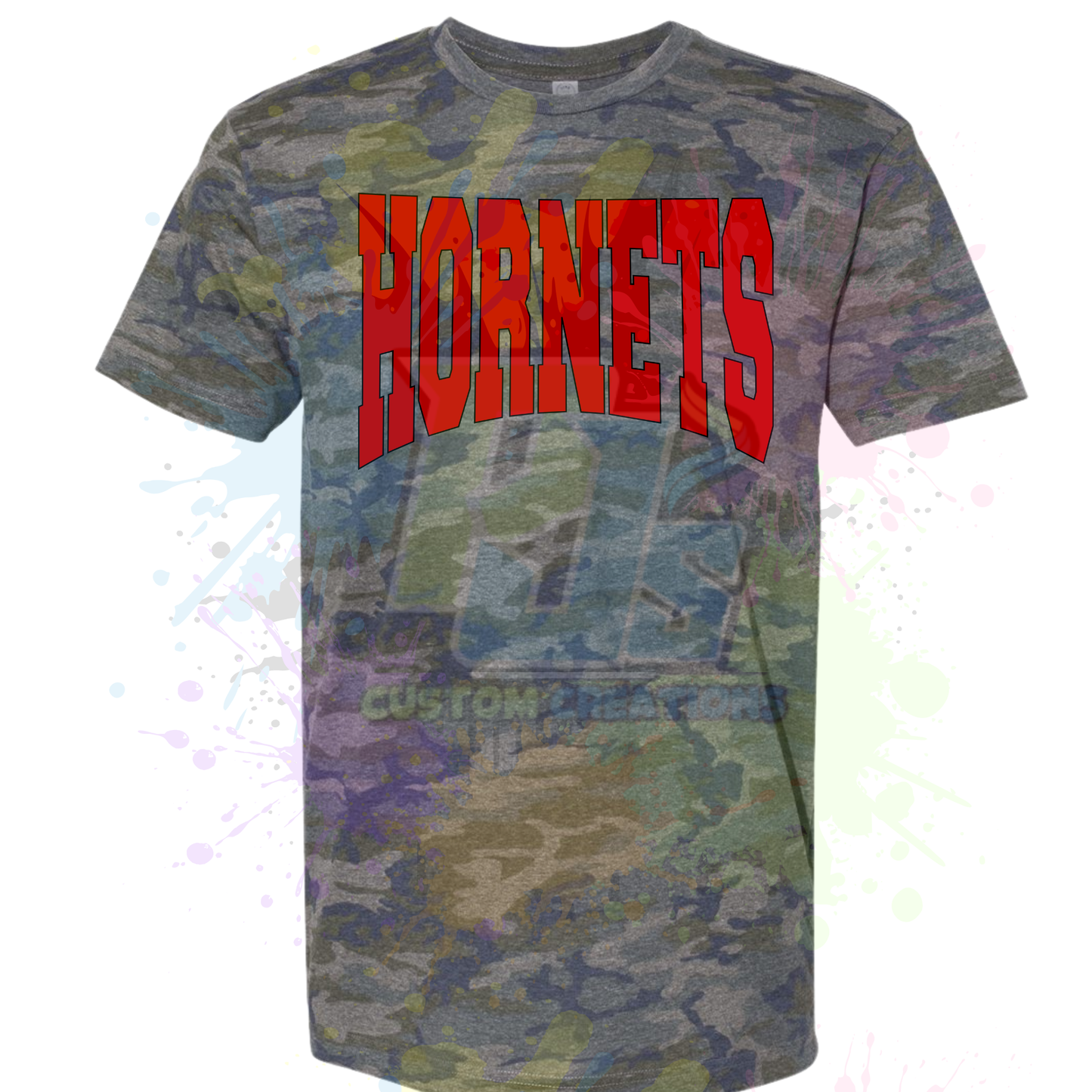 Hornets LAT Camo Tee