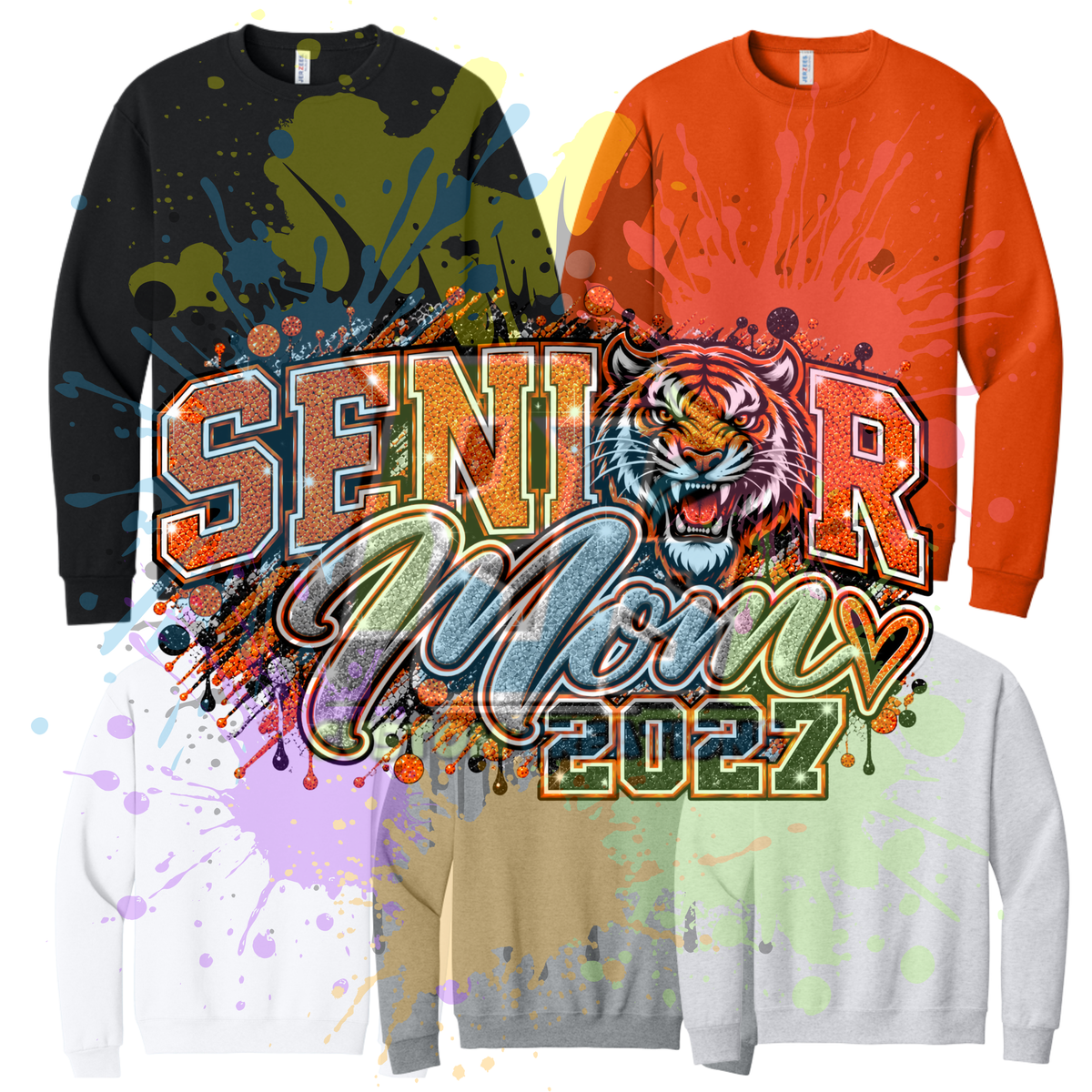 Ironton Senior Mom 2027 Gildan Softstyle & Jerzees Nublend