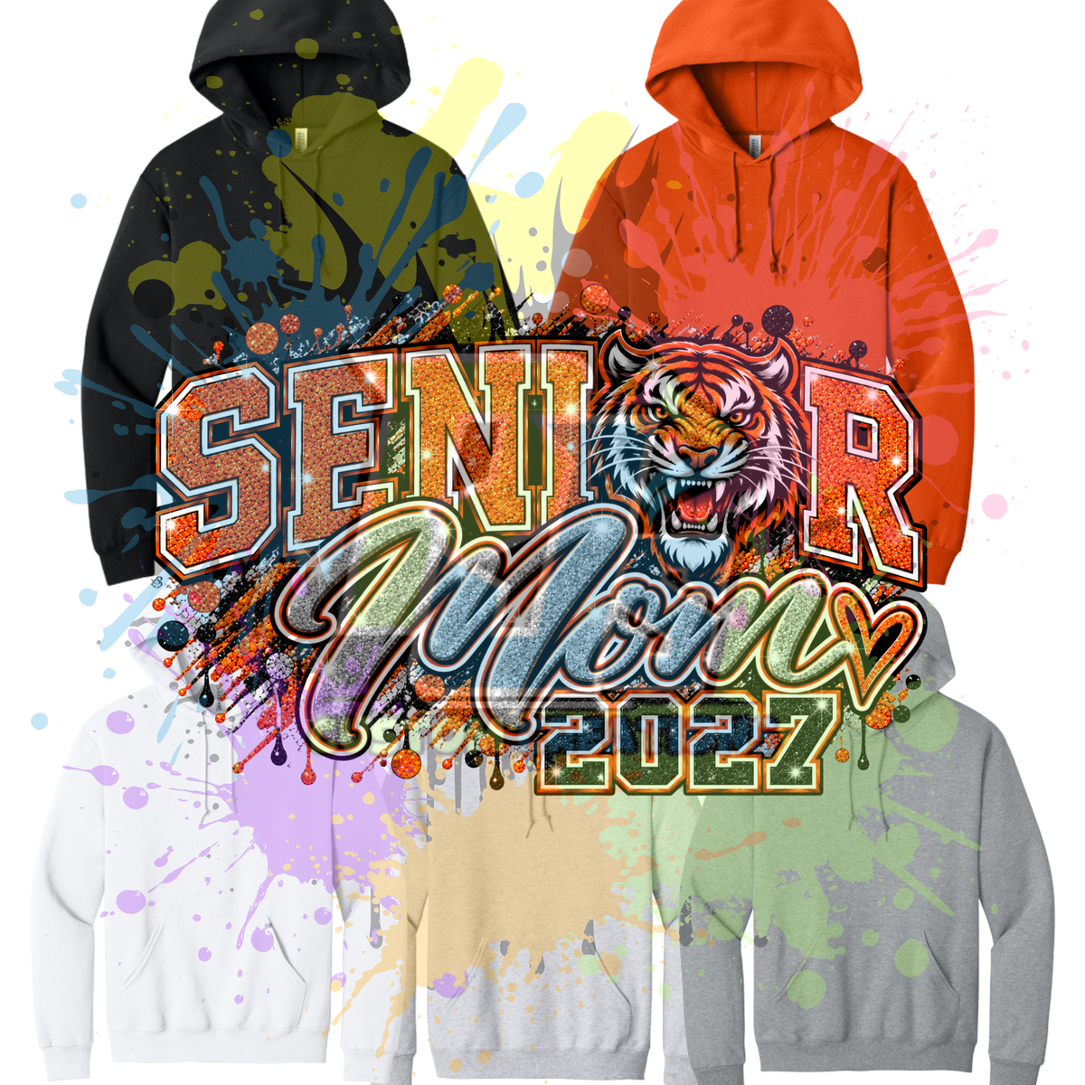 Ironton Senior Mom 2027 Gildan Softstyle & Jerzees Nublend