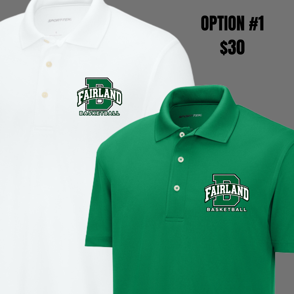 Sport-Tek® Dri-Mesh® Polo with embroidery K469