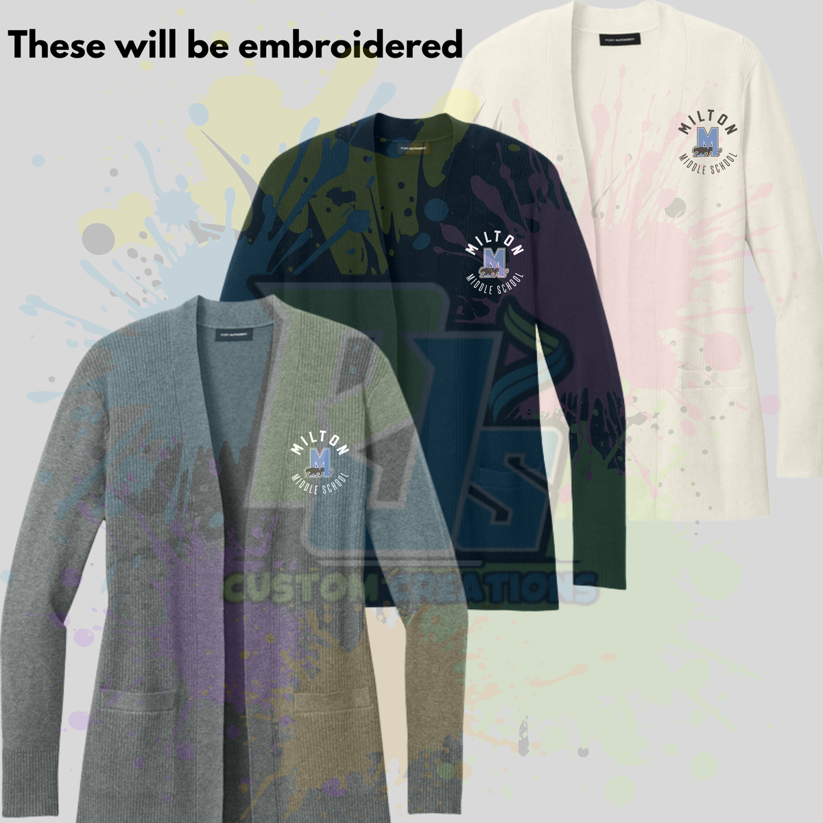 Port Authority® Women’s Easy Care Open-Front Cardigan Sweater LSW2890