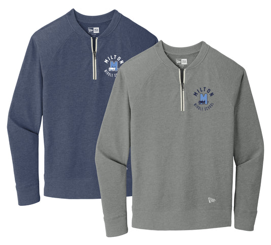 New Era ® Sueded Cotton Blend 1/4-Zip Pullover (NEA123) D13EMB