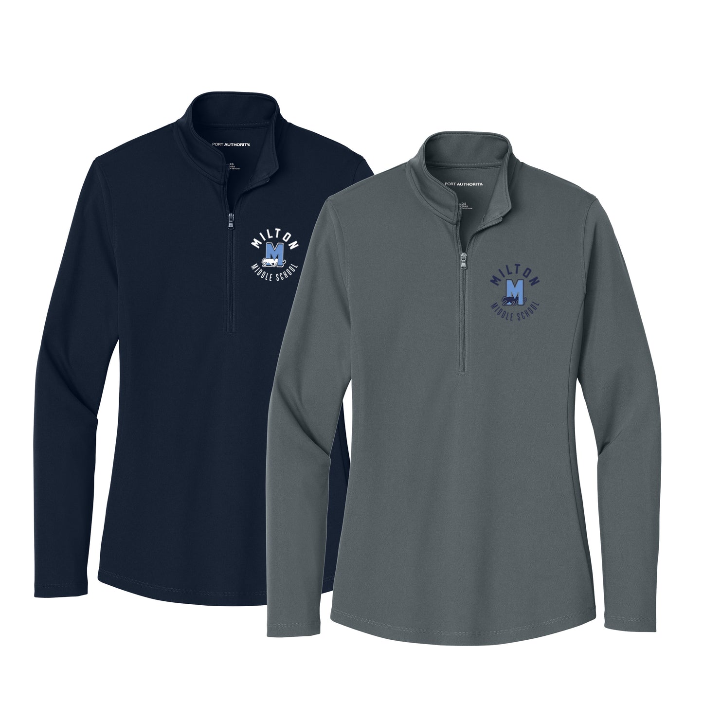 Port Authority® Ladies Dry Zone® UV Micro-Mesh 1/4-Zip (LST253) D13EMB