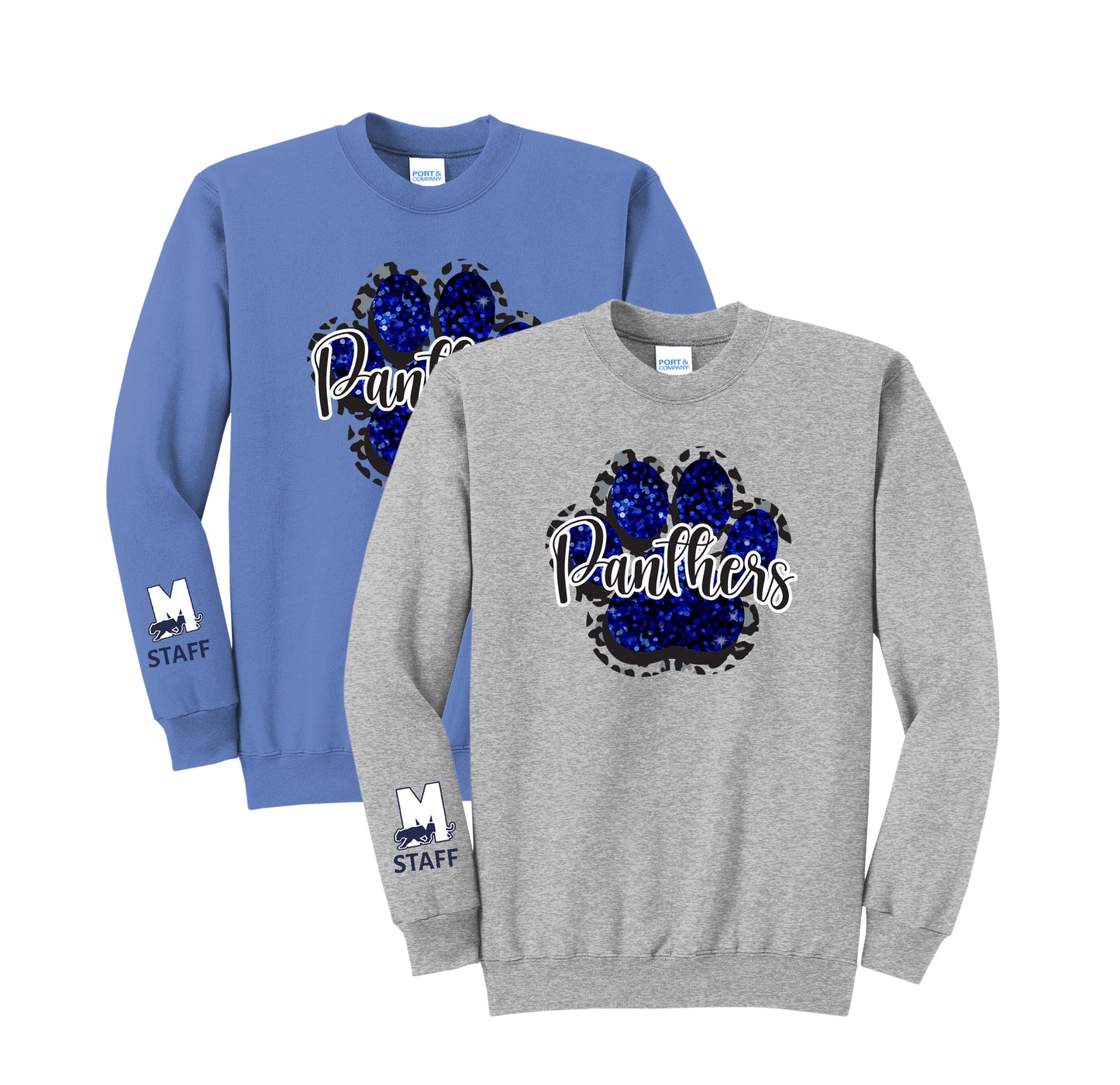 Port & Company® Essential Fleece Crewneck Sweatshirt (PC78) D4