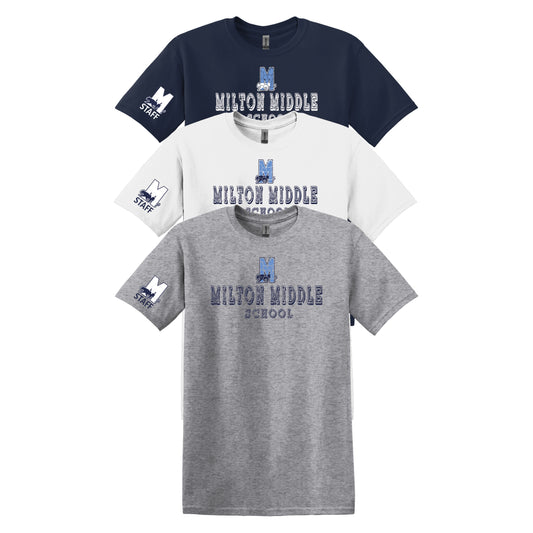 Gildan Soft style® T-Shirt (64000) DISTRESSED D2