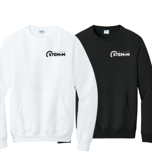 Port & Co™ Core Fleece Crewneck Pocket Sweatshirt PC78PKT