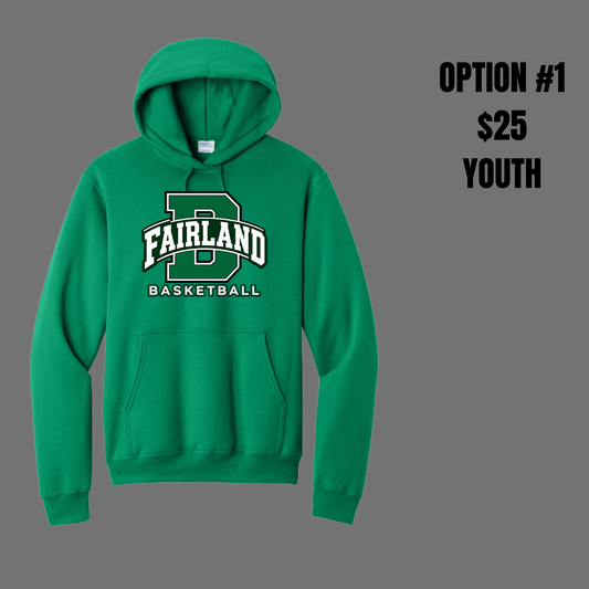 YOUTH Port & Co® Core Fleece Pullover Hooded Sweatshirt PC78YH