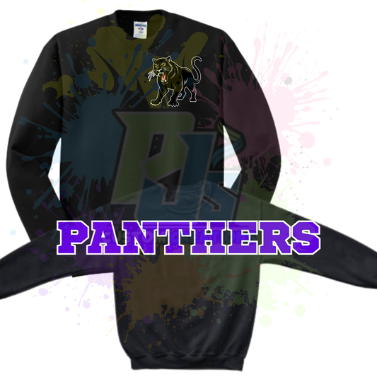 PANTHERS back- Black 562M