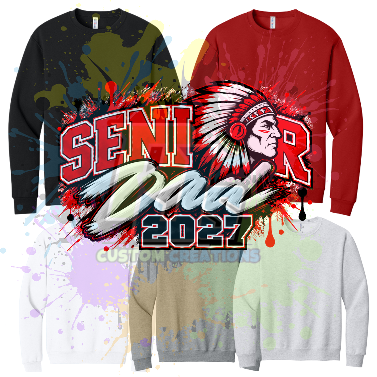 RH Senior Dad 2027 Gildan Softstyle & Jerzees Nublend