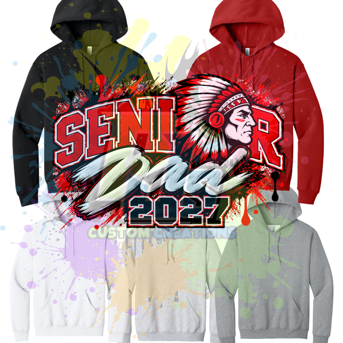 RH Senior Dad 2027 Gildan Softstyle & Jerzees Nublend