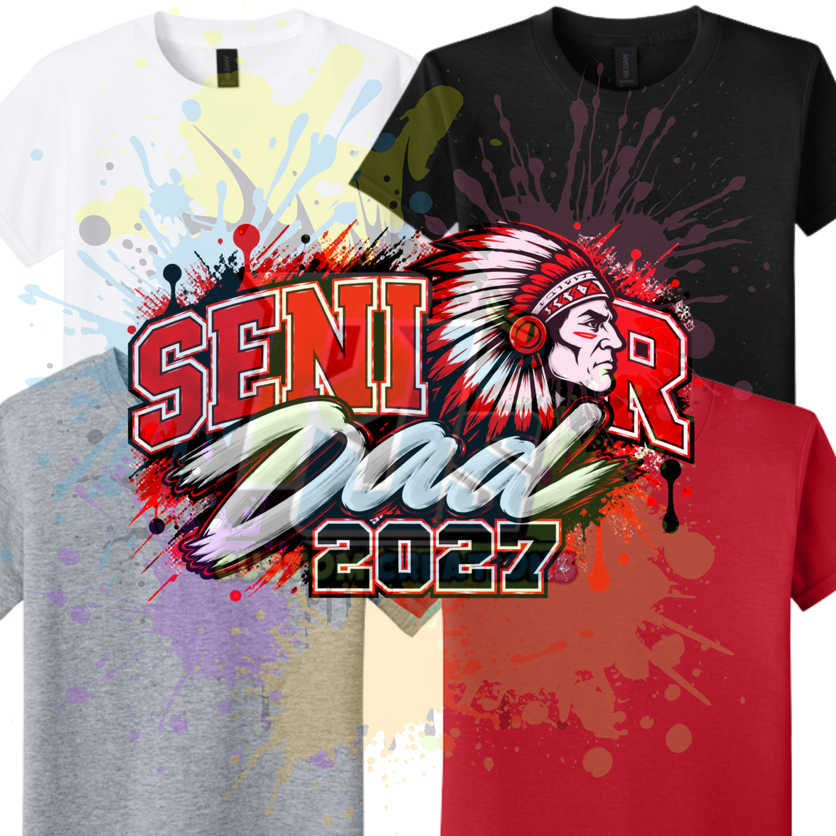 RH Senior Dad 2027 Gildan Softstyle & Jerzees Nublend