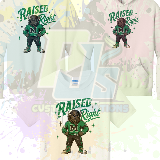 Raised Right Marshall PC54Y