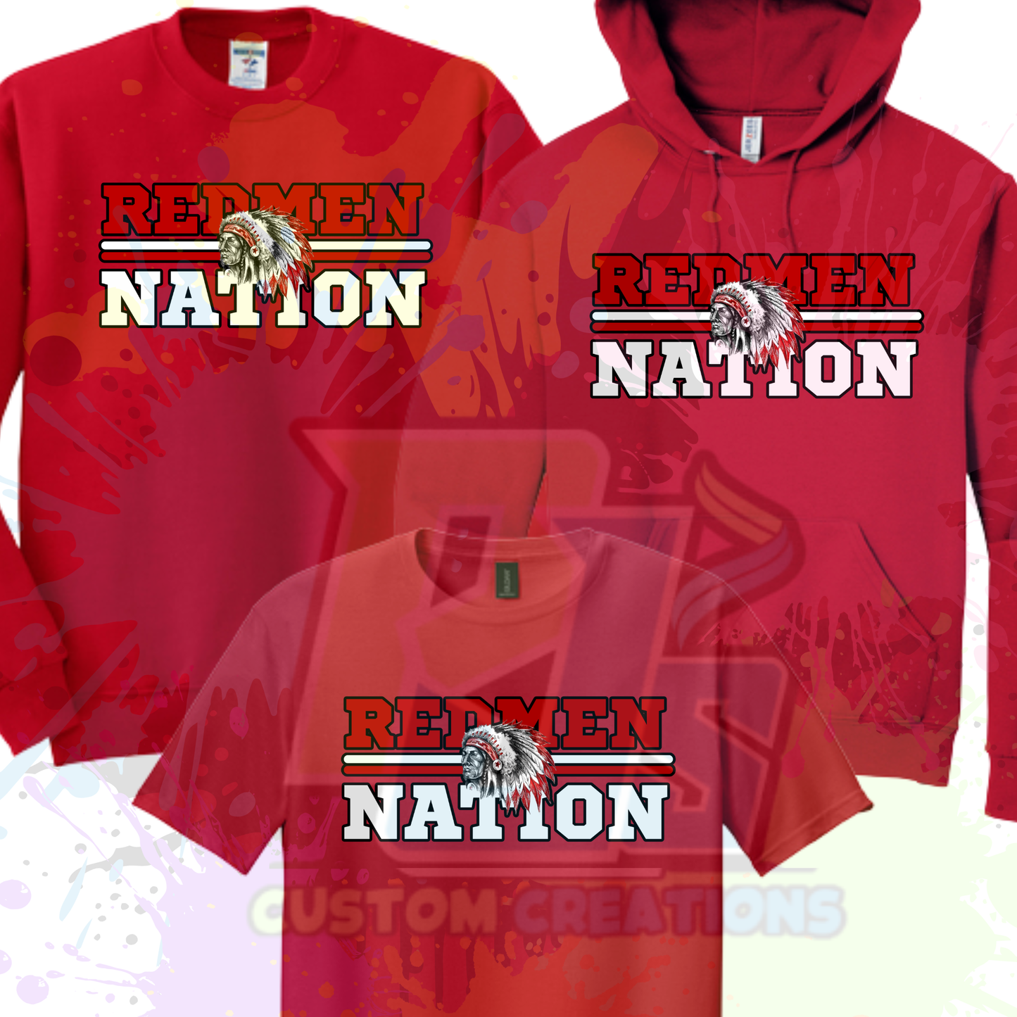 Redmen Nation- Red or Gray