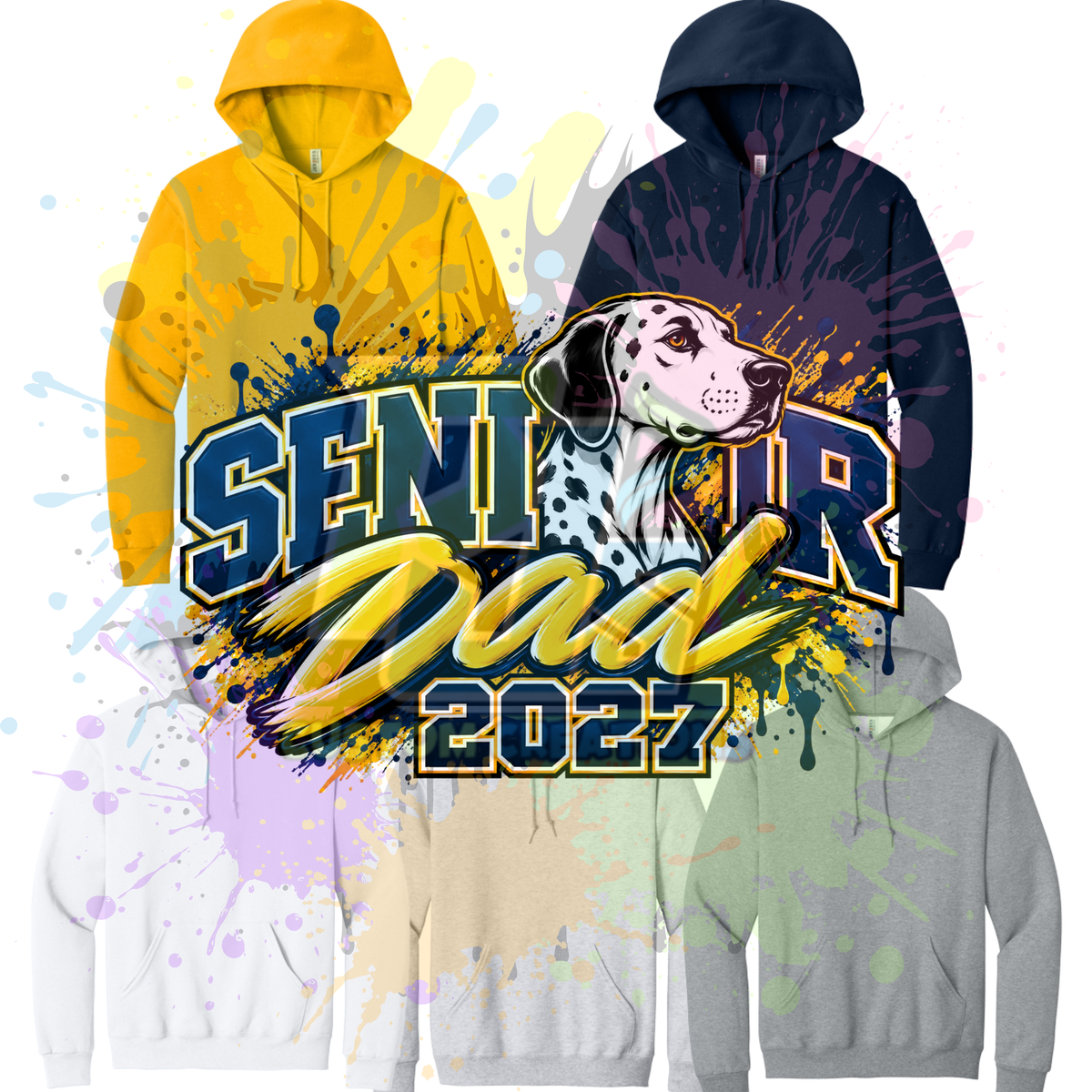 SP Senior Dad 2027 Gildan Softstyle & Jerzees Nublend