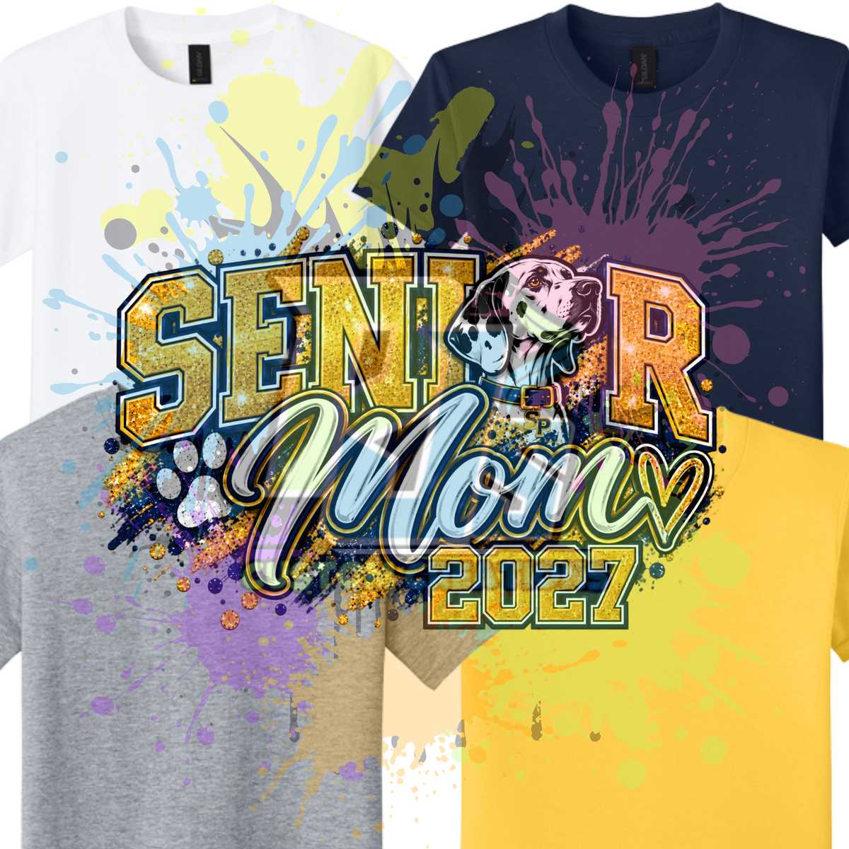 SP Senior Mom 2027 Gildan Softstyle & Jerzees Nublend