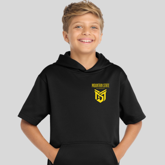 Sport-Tek ® Sport-Wick ® Fleece Short Sleeve Hooded Pullover ST251