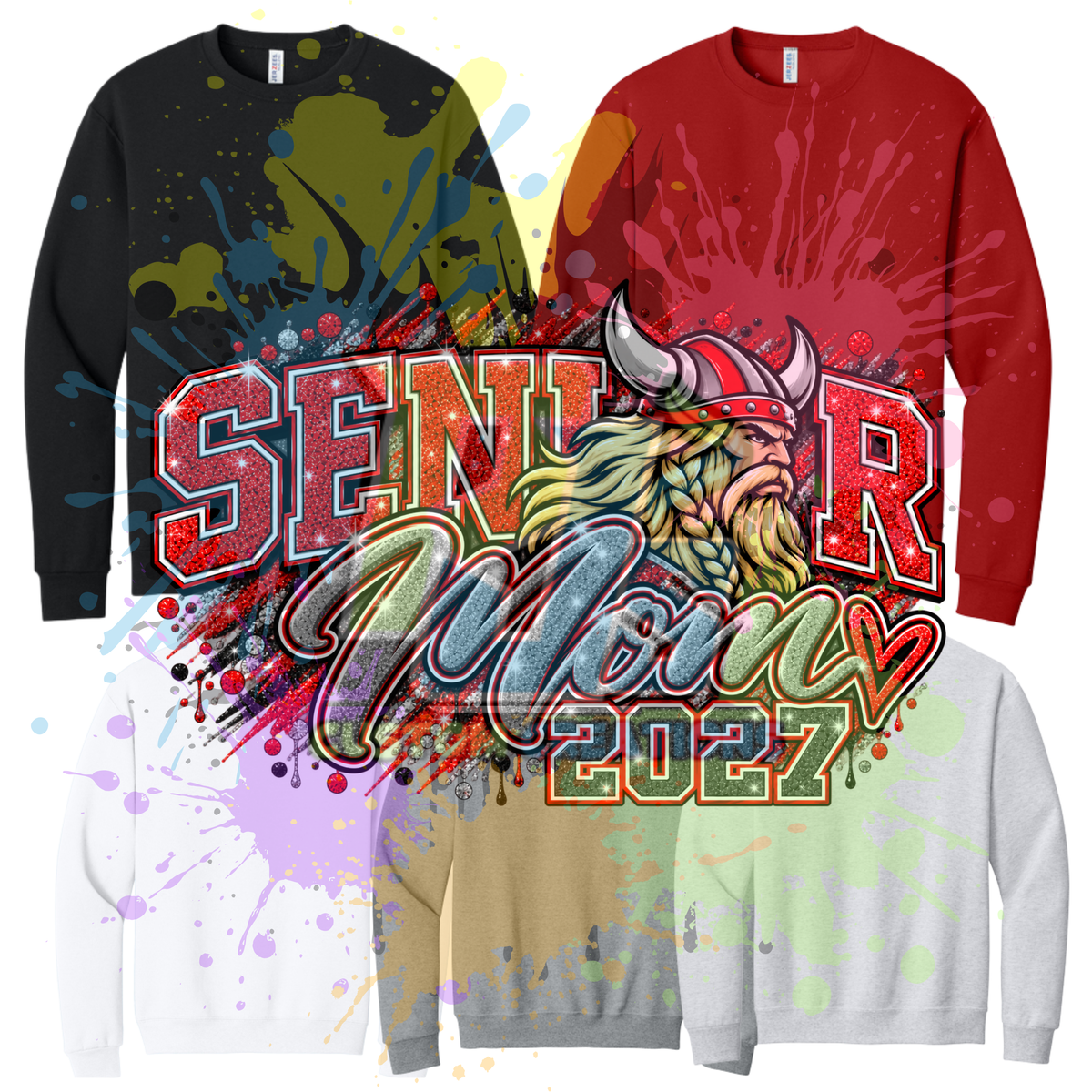 SV Senior Mom 2027 Gildan Softstyle & Jerzees Nublend
