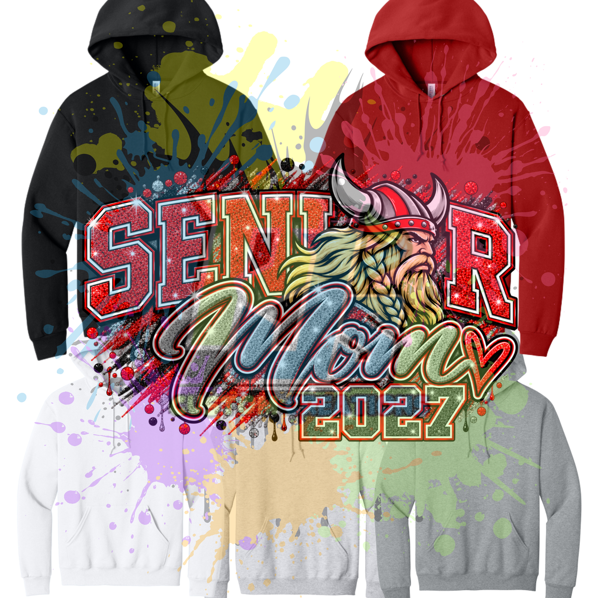 SV Senior Mom 2027 Gildan Softstyle & Jerzees Nublend