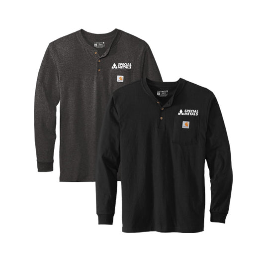 Carhartt® Long Sleeve Henley T-Shirt CTK128