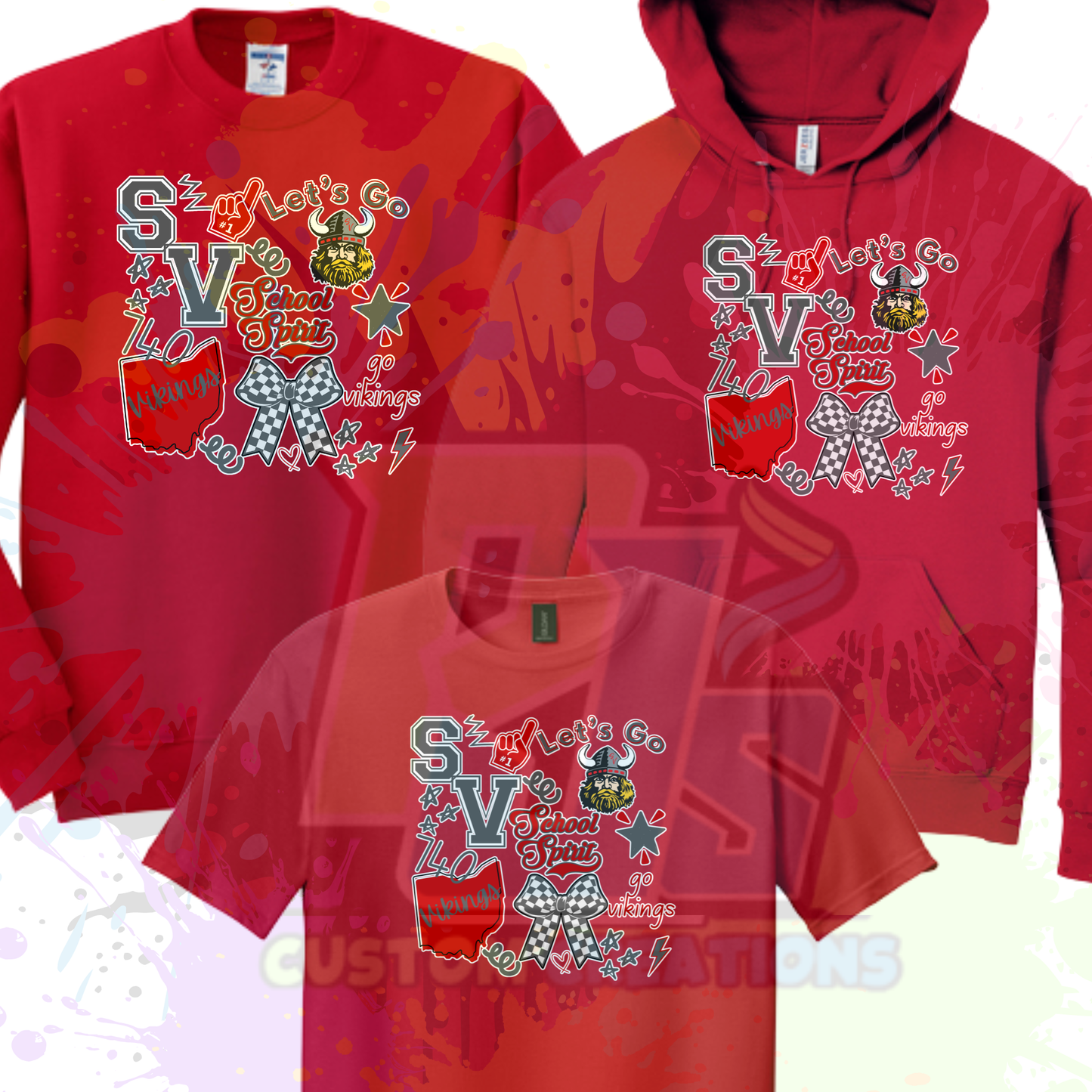 SV Collage- Red or Gray